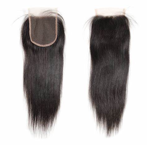 4x4 Transparent Straight Lace Closure